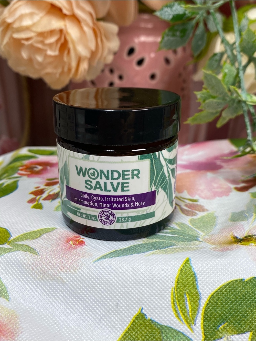 Women’s Skincare Balm – 1 oz, Green & Purple